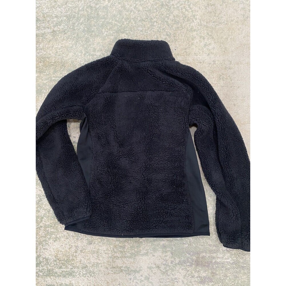 Columbia Sherpa Size M Sherpa Full Zip Fleece Jacket Women’s Black Outdoors - Picture 5 of 5